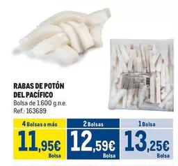 Oferta de Rabas De Poton Del Pacifico por 13,25€ en Makro