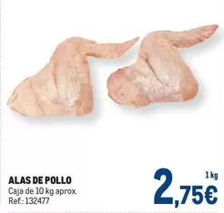 Oferta de Alas De Pollo por 2,75€ en Makro