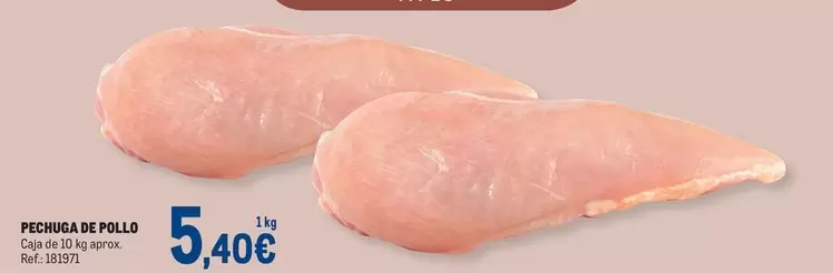Oferta de Pechuga De Pollo por 5,4€ en Makro