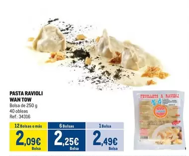 Oferta de Pasta Ravioli por 2,49€ en Makro