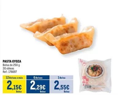 Oferta de Pasta Gyoza por 2,55€ en Makro