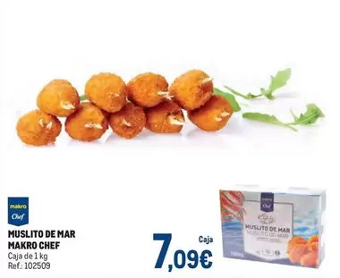 Oferta de Makro - Muslito De Mar por 7,09€ en Makro