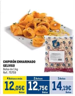 Oferta de Gelvigo - Chipirón Enharinado por 14,19€ en Makro