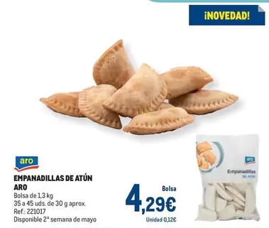 Oferta de Aro - Empanadillas De Atun por 4,29€ en Makro