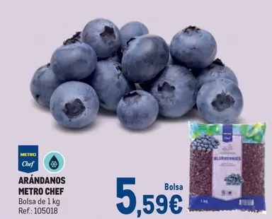 Oferta de Chef - Arándanos por 5,59€ en Makro