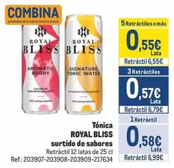 Oferta de Royal - Tonica Surtido De Sabores por 0,58€ en Makro