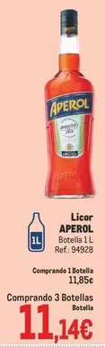 Oferta de Aperol - Licor por 11,14€ en Makro