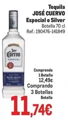 Oferta de Jose Cuervo - Tequila Especial O Silver por 11,74€ en Makro