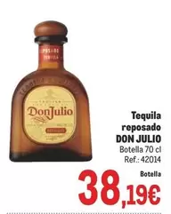 Oferta de Don Julio - Tequila Reposado por 38,19€ en Makro