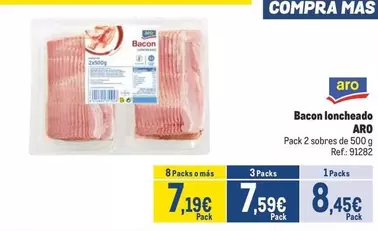 Oferta de Mas - Bacon Loncheado por 8,45€ en Makro