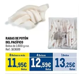 Oferta de Rabas De Poton Del Pacifico por 13,25€ en Makro