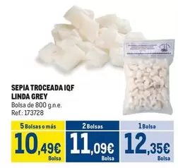 Oferta de Sepia Troceada Iqf por 12,35€ en Makro
