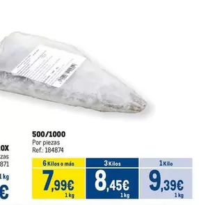 Oferta de Zas! - 500/1000 por 9,39€ en Makro