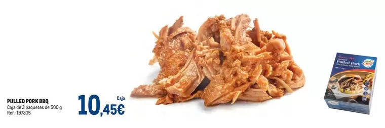 Oferta de Pulled Pork E58 por 10,45€ en Makro