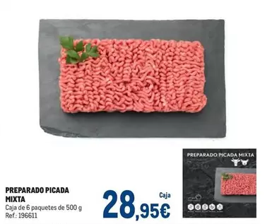 Oferta de Mixta - Preparado Picada por 28,95€ en Makro