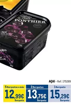 Oferta de Ponthier - 5 Barquetas Omás por 15,29€ en Makro