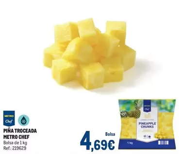 Oferta de Chef - Piña Troceada por 4,69€ en Makro