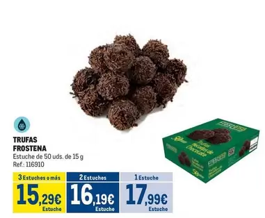 Oferta de Frostena - Trufas por 17,99€ en Makro