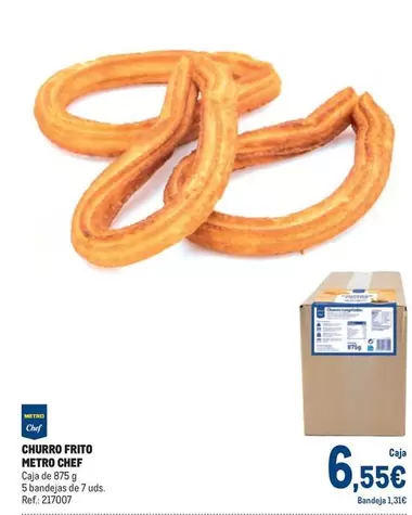 Oferta de Chef - Churro Frito por 6,55€ en Makro