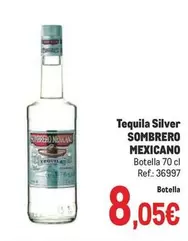 Oferta de Sombrero Mexicano - Tequila Silver por 8,05€ en Makro