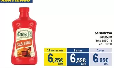 Oferta de Coosur - Salsa Brava por 6,95€ en Makro