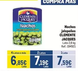 Oferta de Mas - Nachos Jalapenos por 7,59€ en Makro