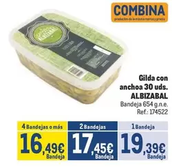 Oferta de Gilda - Gilda Con Anchoa 30 Uds. por 19,39€ en Makro