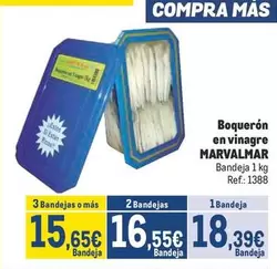 Oferta de Marvalmar - Boquerón En Vinagre por 18,39€ en Makro