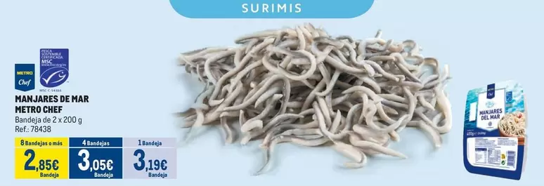 Oferta de Chef - Monjardes De Mar por 2,95€ en Makro