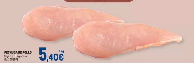 Oferta de Pechuga De Pollo por 5,4€ en Makro