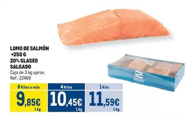 Oferta de Galbani - Lomo De Salmon por 11,59€ en Makro