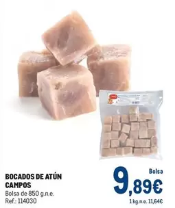 Oferta de Campos - Bocados De Atún por 9,89€ en Makro
