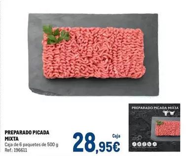 Oferta de Mixta - Preparado Picada por 28,95€ en Makro