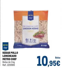 Oferta de Chef - Kebab Pollo Loncheado por 10,95€ en Makro