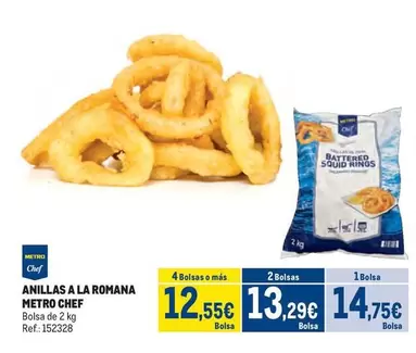Oferta de Chef - Anillas A La Romana por 14,75€ en Makro