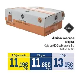 Oferta de Rioba - Azucar Moreno por 13,15€ en Makro