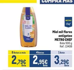 Oferta de Mas - Miel Mil Flores Antigoteo por 3,29€ en Makro