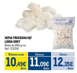 Oferta de Sepia Troceada Iqf por 12,35€ en Makro