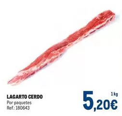 Oferta de Lagarto -  Cerdo por 5,2€ en Makro