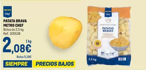 Oferta de Chef - Patata Brava por 2,08€ en Makro