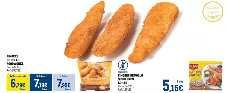 Oferta de Foodworks - Pinchos De Pollo Enfant por 5,15€ en Makro