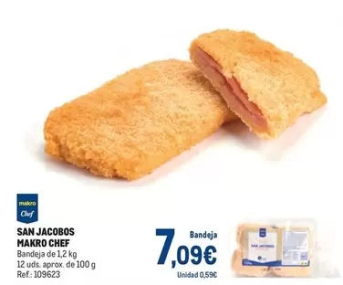 Oferta de Makro - Chef San Jacobos por 7,09€ en Makro