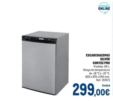 Oferta de Silver - Escarchacopas Silver por 299€ en Makro