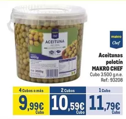 Oferta de Makro - Aceitunas Pelotin por 11,79€ en Makro