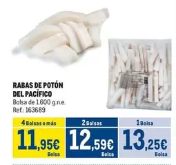 Oferta de Rabas De Poton Del Pacifico por 13,25€ en Makro