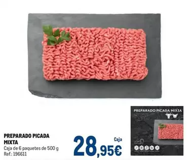 Oferta de Mixta - Preparado Picada por 28,95€ en Makro