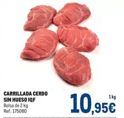 Oferta de Carrillada Cerdo Sin Hueso Iqf por 10,95€ en Makro