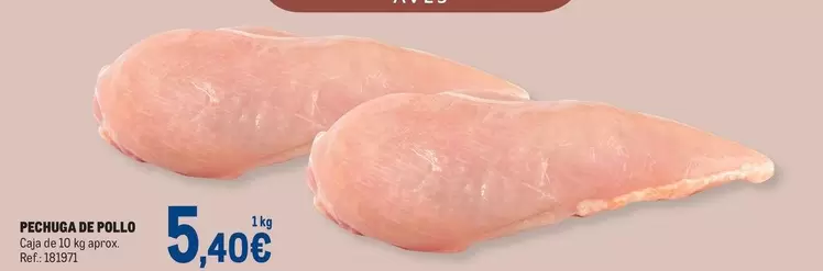 Oferta de Pechuga De Pollo por 5,4€ en Makro