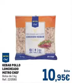 Oferta de Chef - Kebab Pollo Loncheado por 10,95€ en Makro
