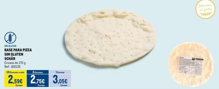 Oferta de Base Para Pizza por 2,59€ en Makro